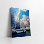 Yelkenli | Kanvas Tablo | Cam Tablo | Mdf Tablo | B09074