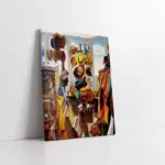 Şapkacı Dükkanı | Kanvas Tablo | Cam Tablo | Mdf Tablo | B09087