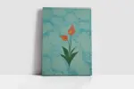 Laleler Ebru | Kanvas Tablo | Cam Tablo | Mdf Tablo | B10093 - Görsel 2