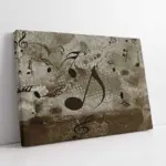 Müzik Notası | Kanvas Tablo | Cam Tablo | Mdf Tablo | B11004
