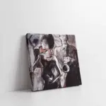 Saksafoncu Ve Kadın | Kanvas Tablo | Cam Tablo | Mdf Tablo | B11012