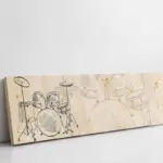 Bateri | Kanvas Tablo | Cam Tablo | Mdf Tablo | B11031