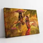 Afrikalı Kadınlar | Kanvas Tablo | Cam Tablo | Mdf Tablo | B12030