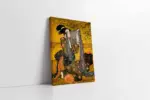 Japon Kadın | Kanvas Tablo | Cam Tablo | Mdf Tablo | B12032