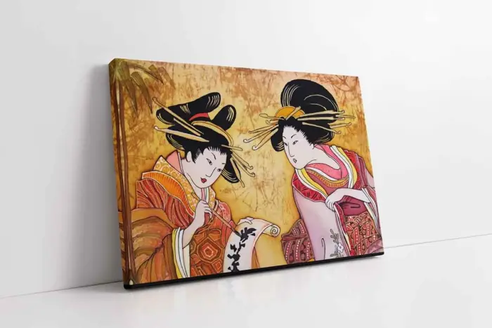 Geyşalar | Kanvas Tablo | Cam Tablo | Mdf Tablo | B12033 - Görsel 1