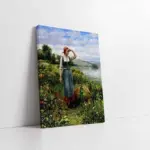 Çiçek Tarlası D R Knight | Kanvas Tablo | Cam Tablo | Mdf Tablo | B13001