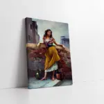 Testili Çingene Kızı E Blaas | Kanvas Tablo | Cam Tablo | Mdf Tablo | B13036