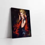 Dansçı Kadın | Kanvas Tablo | Cam Tablo | Mdf Tablo | B13040