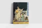 İki Müzisyen Kız | Kanvas Tablo | Cam Tablo | Mdf Tablo | B13056 - Görsel 2