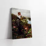 Düşünen Kadın | Kanvas Tablo | Cam Tablo | Mdf Tablo | B13067