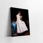 Keman Çalan Kız | Kanvas Tablo | Cam Tablo | Mdf Tablo | B13072