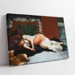 Ay Tanrıçası Selene | Kanvas Tablo | Cam Tablo | Mdf Tablo | B13078