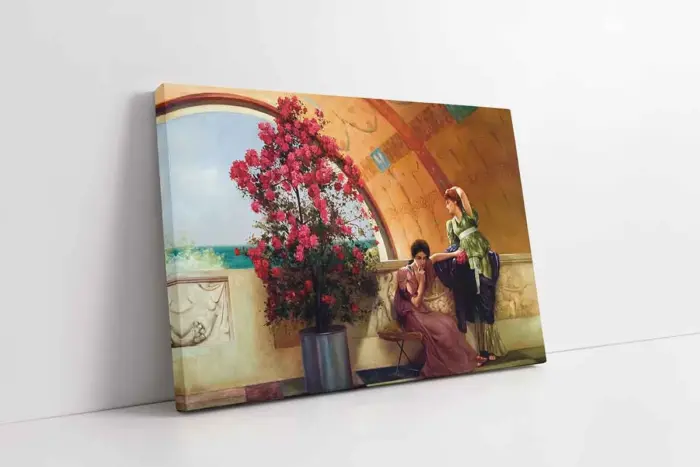 Bilinçsiz Rakipler Lawrence Alma Tadema | Kanvas Tablo | Cam Tablo | Mdf Tablo | B13085 - Görsel 1