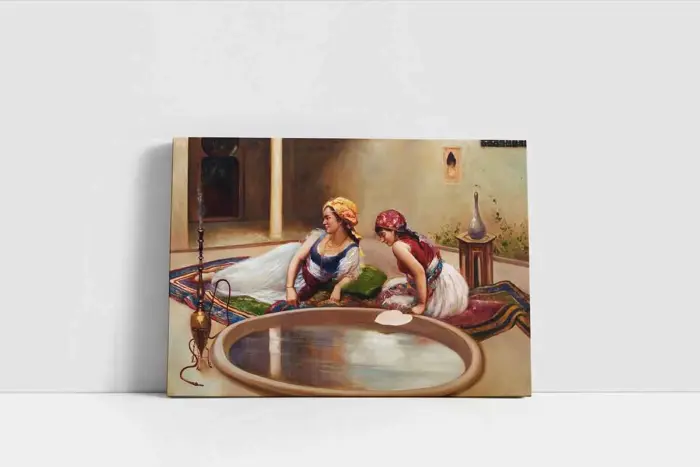 Oryantalist | Kanvas Tablo | Cam Tablo | Mdf Tablo | B13088 - Görsel 2