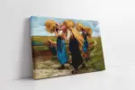 Tarlada Çalışan Kadınlar | Kanvas Tablo | Cam Tablo | Mdf Tablo | B13089