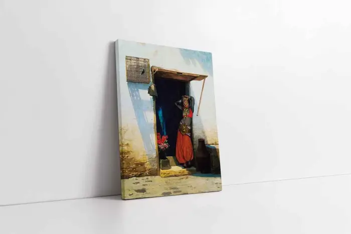 Kadın | Kanvas Tablo | Cam Tablo | Mdf Tablo | B13095 - Görsel 1