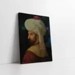 Fatih Sultan Mehmet | Kanvas Tablo | Cam Tablo | Mdf Tablo | B13107