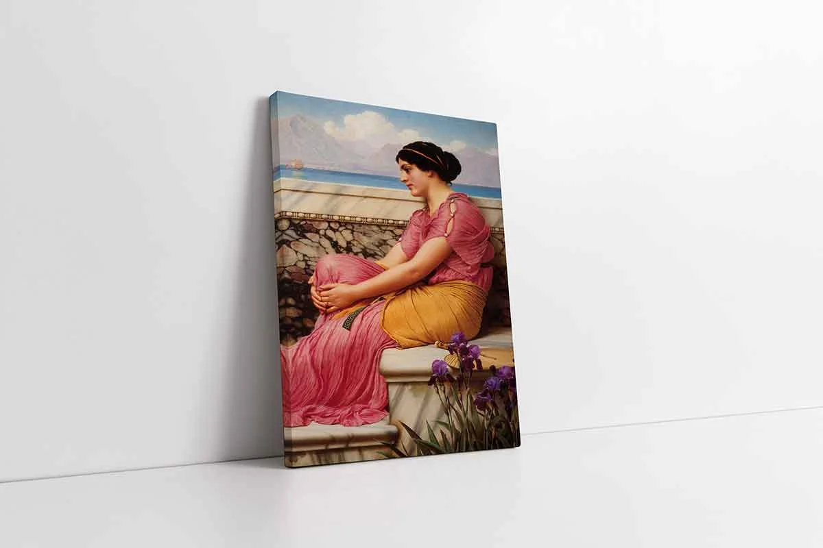 KB13124-10 Kadın | Kanvas Tablo | Cam Tablo | Mdf Tablo | B13124 - Görsel 1