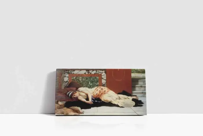 Uyuyan Kadın | Kanvas Tablo | Cam Tablo | Mdf Tablo | B13153 - Görsel 2