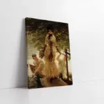 Thames Nehri Kıyısında James Tissot | Kanvas Tablo | Cam Tablo | Mdf Tablo | B13195