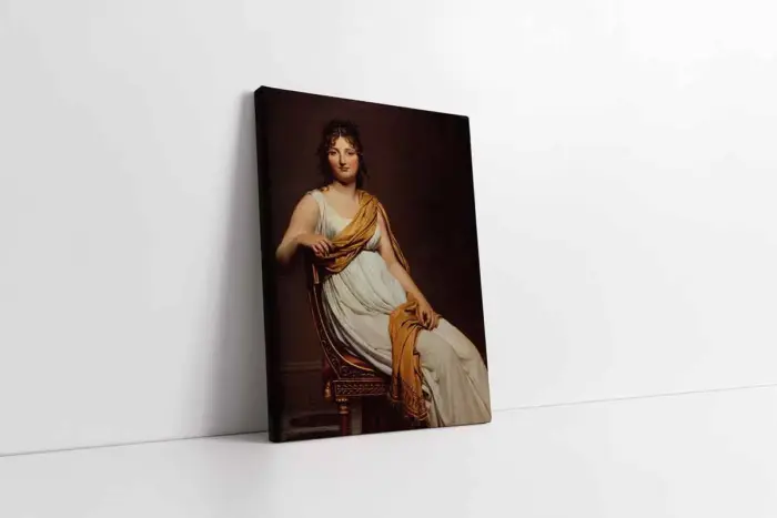 Oturan Kadın Jacques Louis David | Kanvas Tablo | Cam Tablo | Mdf Tablo | B13203 - Görsel 1