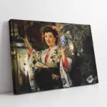 Japon Kadın | Kanvas Tablo | Cam Tablo | Mdf Tablo | B13243