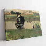 Şemsiyeli Kadın | Kanvas Tablo | Cam Tablo | Mdf Tablo | B13255