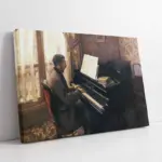 Piyano Çalan Adam | Kanvas Tablo | Cam Tablo | Mdf Tablo | B13259