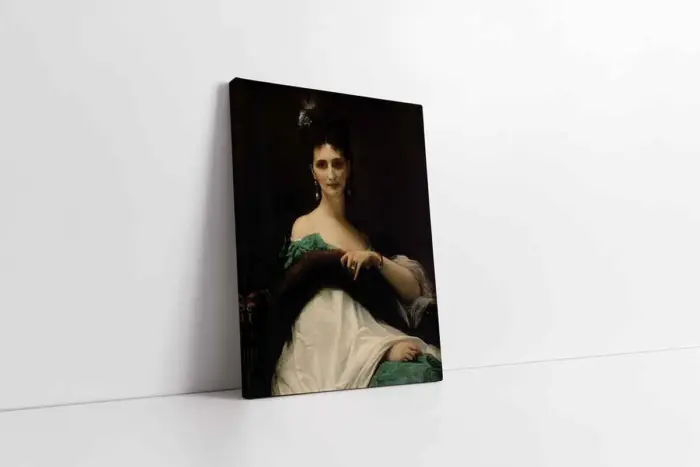 La Contesse De Keller | Kanvas Tablo | Cam Tablo | Mdf Tablo | B13277 - Görsel 1