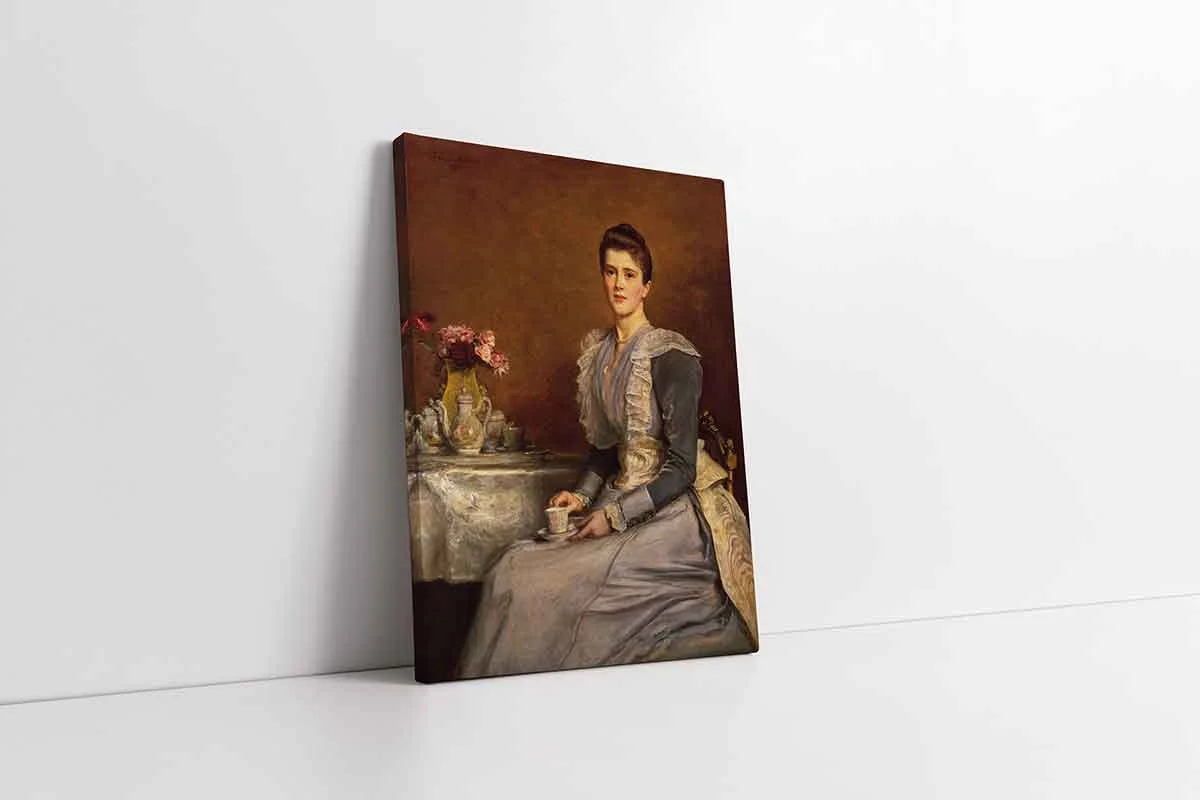 KB13287-10 Kadın | Kanvas Tablo | Cam Tablo | Mdf Tablo | B13287 - Görsel 1