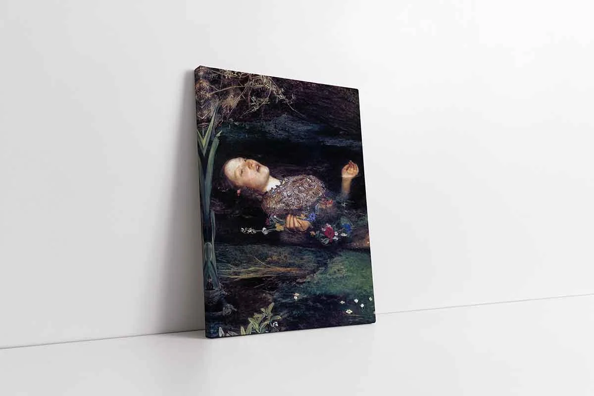 KB13291-10 Çiçek Tutan Kadın | Kanvas Tablo | Cam Tablo | Mdf Tablo | B13291 - Görsel 1