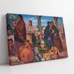 Melez Kadın | Kanvas Tablo | Cam Tablo | Mdf Tablo | B13322