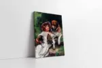 Çocuk Ve Köpekler | Kanvas Tablo | Cam Tablo | Mdf Tablo | B13328