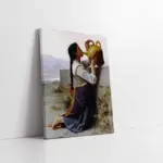 Susamış Kız | Kanvas Tablo | Cam Tablo | Mdf Tablo | B13331