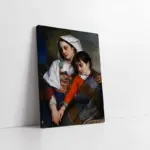 Kadın Ve Çocuk | Kanvas Tablo | Cam Tablo | Mdf Tablo | B13339