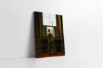 Penceredeki Kadın Caspar David Friedrich | Kanvas Tablo | Cam Tablo | Mdf Tablo | B13351