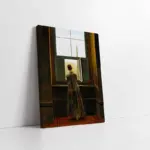 Penceredeki Kadın Caspar David Friedrich | Kanvas Tablo | Cam Tablo | Mdf Tablo | B13351