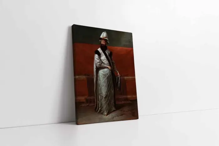 Nevşehirli Damat İbrahim Paşa | Kanvas Tablo | Cam Tablo | Mdf Tablo | B13380 - Görsel 1
