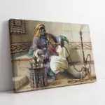 Nargile İçen Adam | Kanvas Tablo | Cam Tablo | Mdf Tablo | B13384