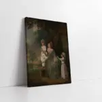 Anne Ve Çocukları | Kanvas Tablo | Cam Tablo | Mdf Tablo | B13390