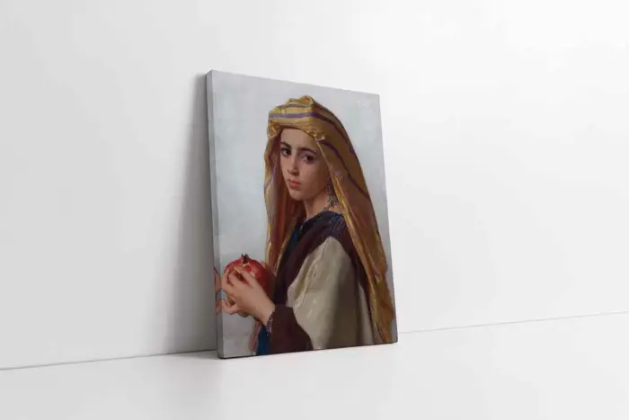 Narlı Kız | Kanvas Tablo | Cam Tablo | Mdf Tablo | B13393 - Görsel 1