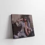 Oturan Kadın | Kanvas Tablo | Cam Tablo | Mdf Tablo | B13412