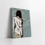 Seksi Kadın | Kanvas Tablo | Cam Tablo | Mdf Tablo | B13419