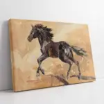 Koşan At | Kanvas Tablo | Cam Tablo | Mdf Tablo | B15003