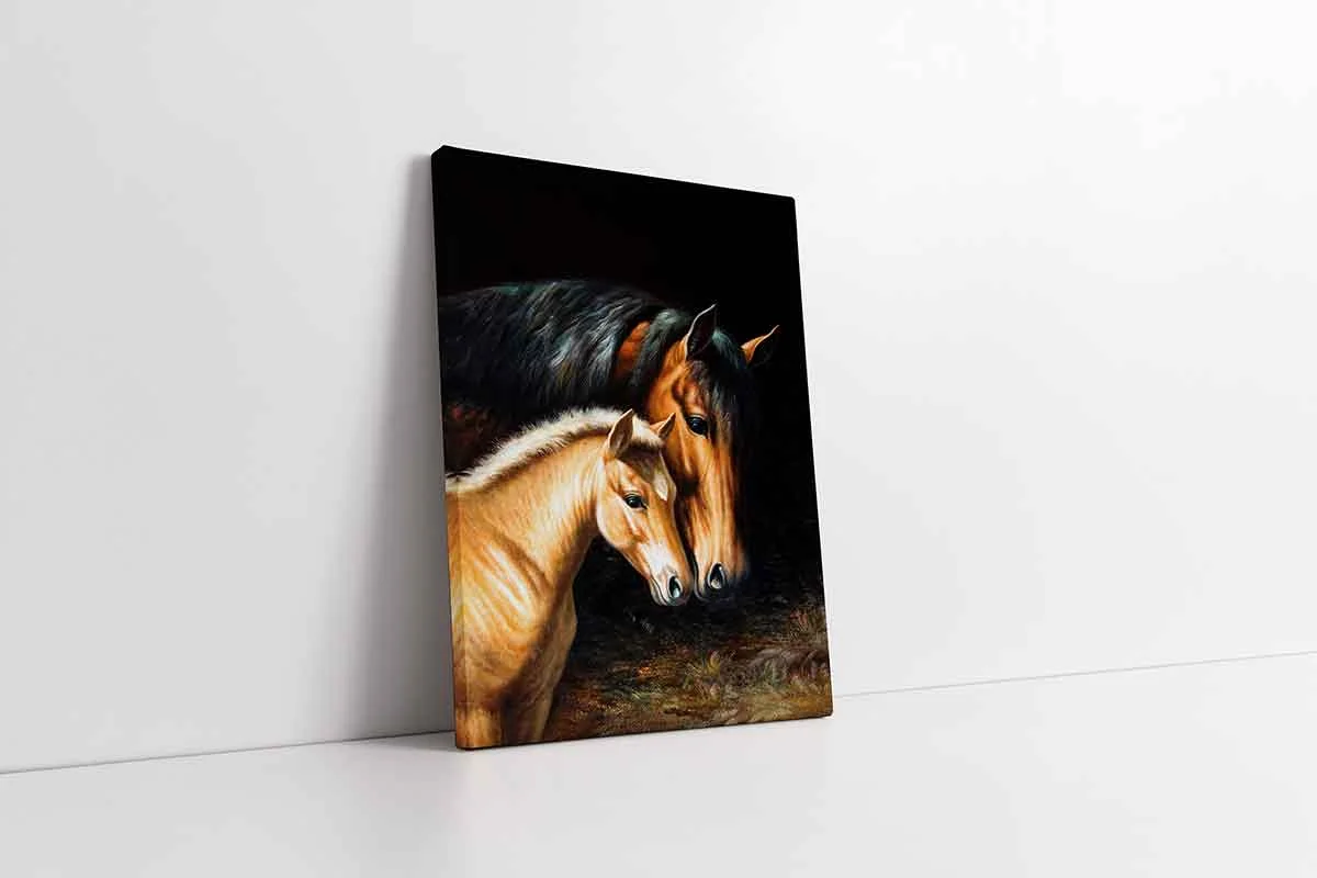 KB15008-10 Atlar | Kanvas Tablo | Cam Tablo | Mdf Tablo | B15008 - Görsel 1