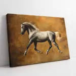 Beyaz Yeleli At | Kanvas Tablo | Cam Tablo | Mdf Tablo | B15026