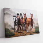 Koşan Atlar | Kanvas Tablo | Cam Tablo | Mdf Tablo | B15031