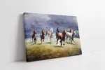 Koşan Atlar | Kanvas Tablo | Cam Tablo | Mdf Tablo | B15040