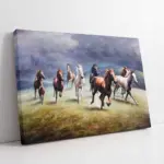 Koşan Atlar | Kanvas Tablo | Cam Tablo | Mdf Tablo | B15040