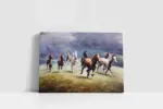 Koşan Atlar | Kanvas Tablo | Cam Tablo | Mdf Tablo | B15040 - Görsel 2